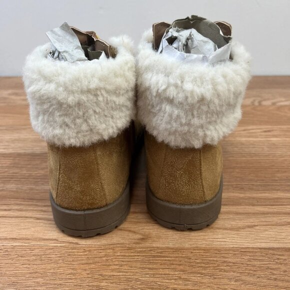 Fabkids Fur Lined Deer Face Boots Little Girls Size 13 NEW - Picture 10 of 12